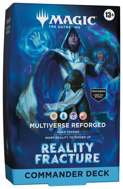Multiverse Reforged Commander Deck packaging